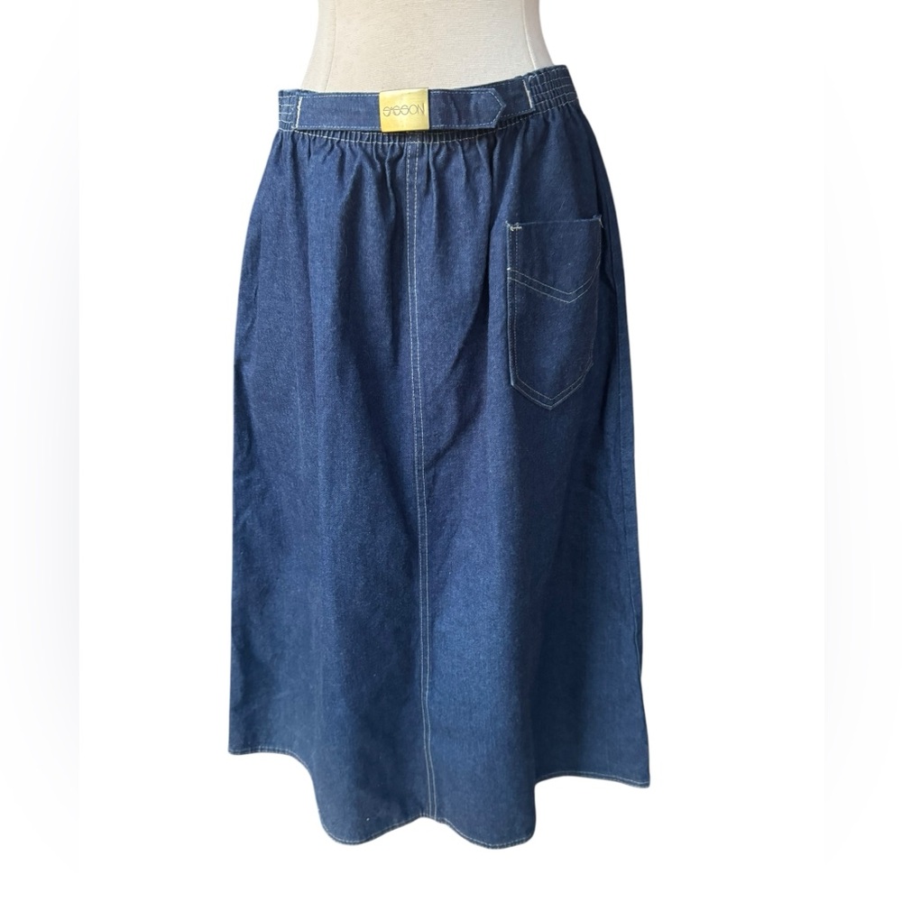 Vintage Sasson Denim Skirt